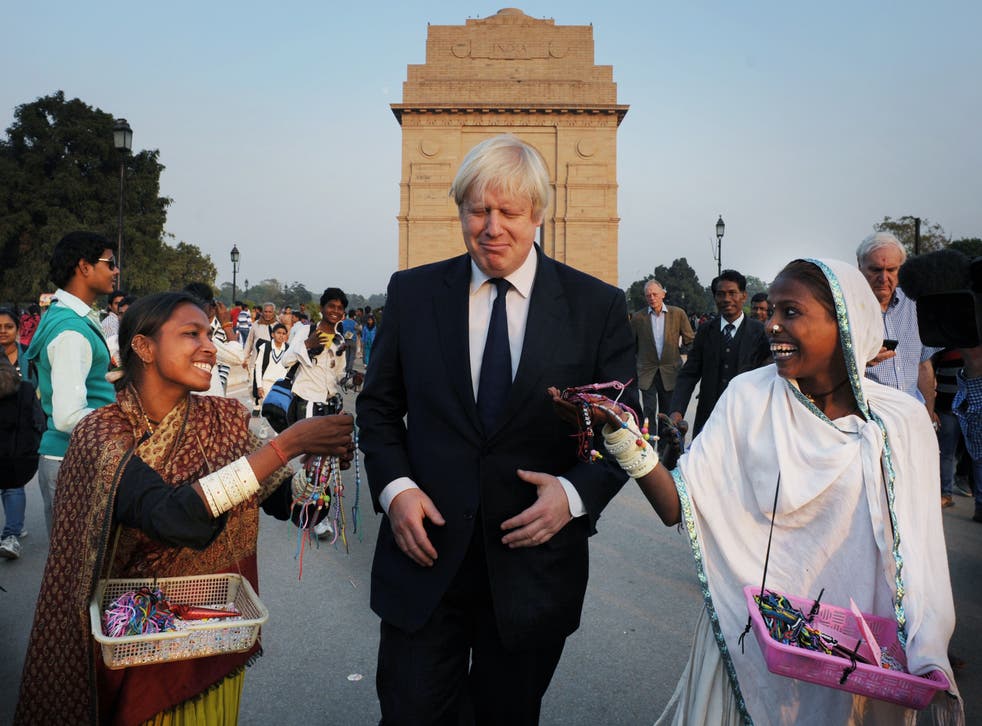 Boris Johnson has visited India as both London mayor and foreign secretary