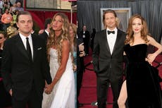 Best-dressed Oscar couples of all time, from Angelina Jolie and Brad Pitt to Beyonce and Jay-Z