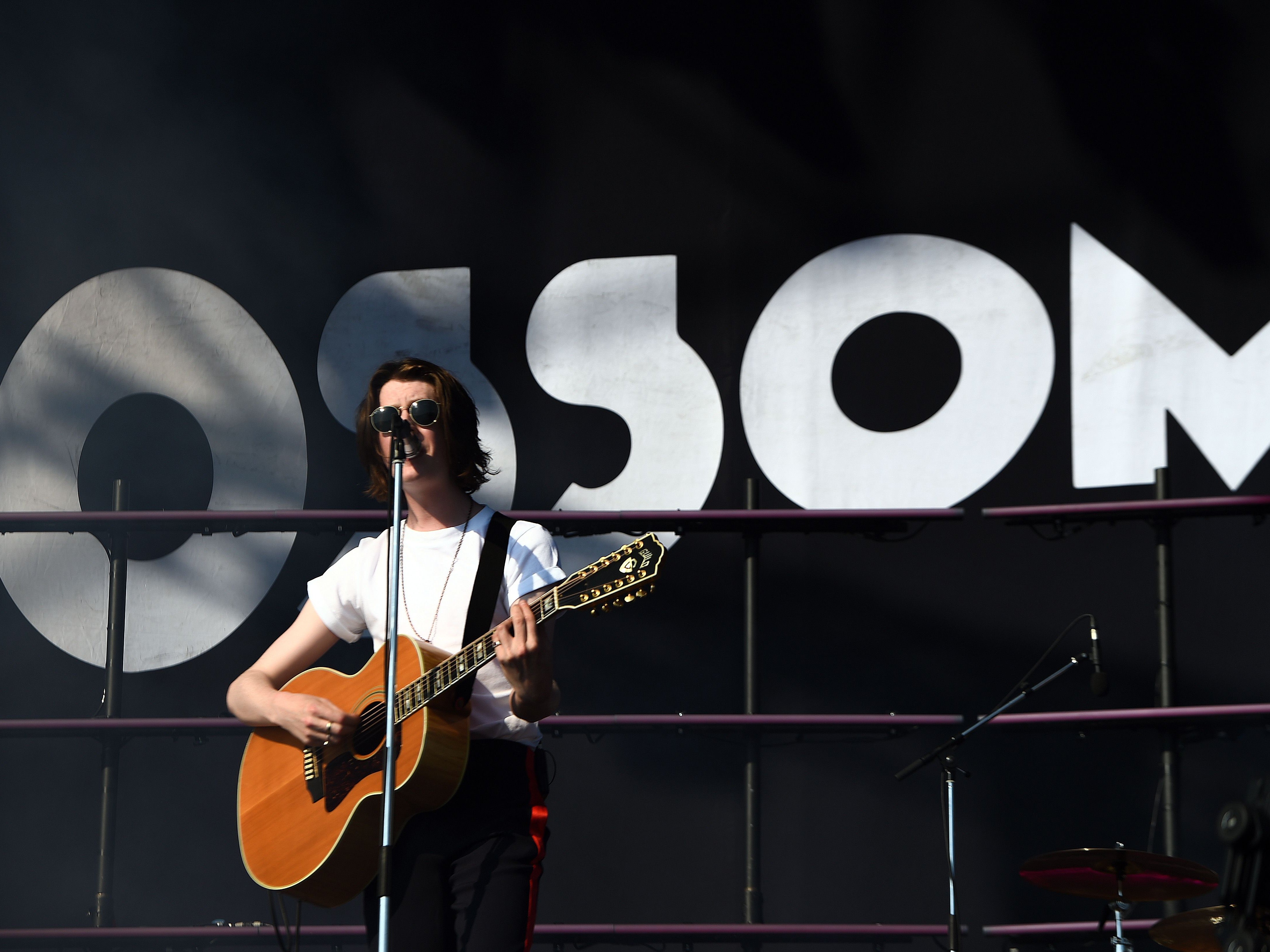 Blossoms’ Tom Ogden at TRNSMT festival in 2018