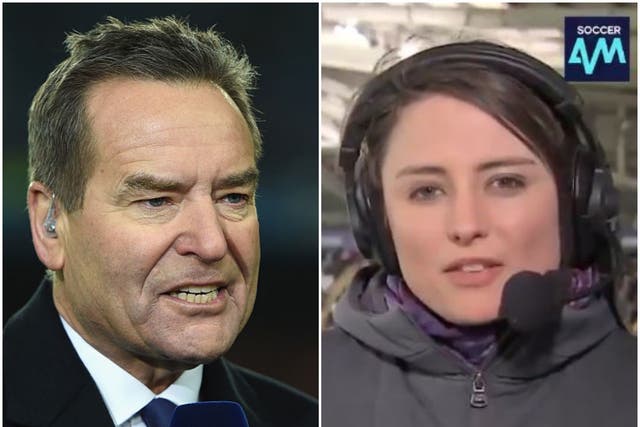 <p>Jeff Stelling criticised those who levelled abuse at Michelle Owen</p>