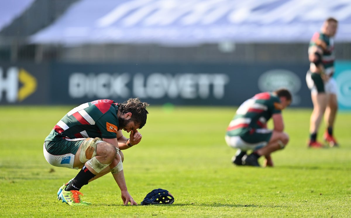 Bath Score Late To Extend Premiership Dominance Over Leicester The Independent