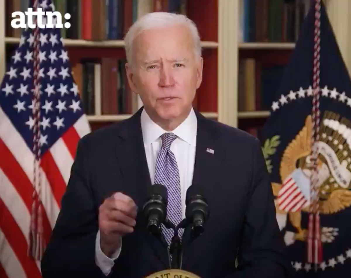 Joe Biden says all adults are eligible for Covid-19 vaccine ‘starting tomorrow’ Joe Biden says all adults are eligible for Covid-19 vaccine ‘starting tomorrow’