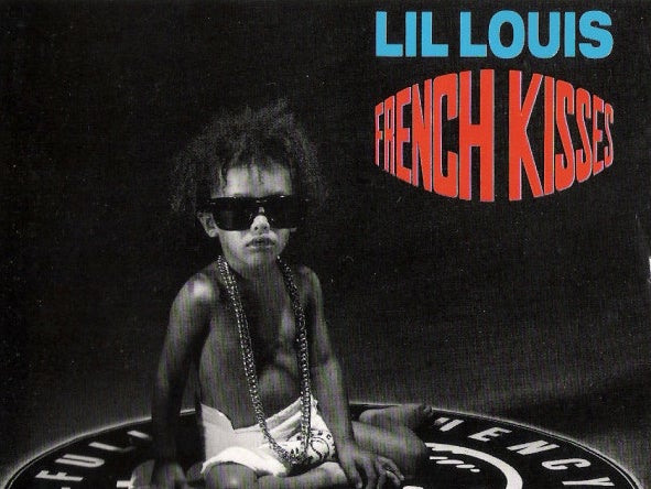 The cover art for ‘French Kiss’ by Lil Louis, 1989