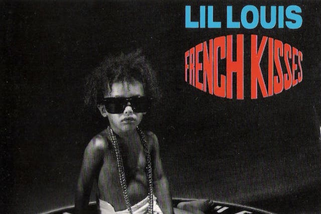 The cover art for ‘French Kiss’ by Lil Louis, 1989