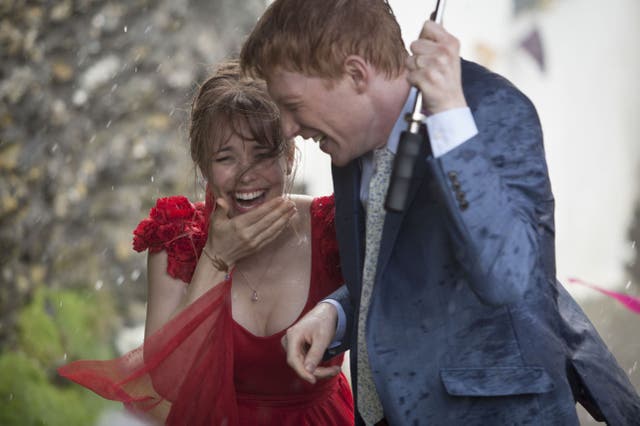 Domhnall Gleeson and Rachel McAdams in About Time