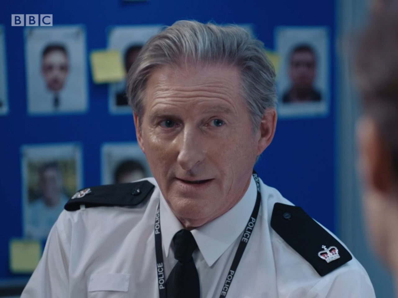 Adrian Dunbar as Ted Hastings in the latest series of ‘Line of Duty’