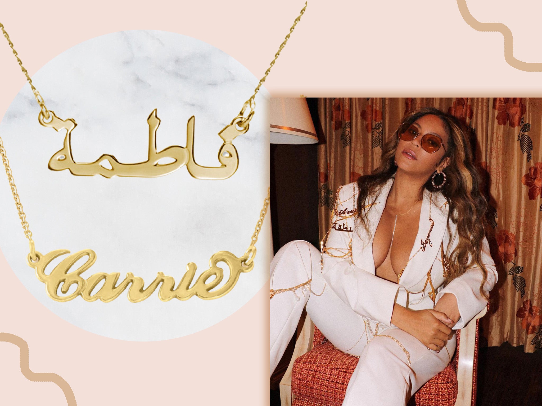 Channel your inner Queen B with one of these custom jewellery pieces