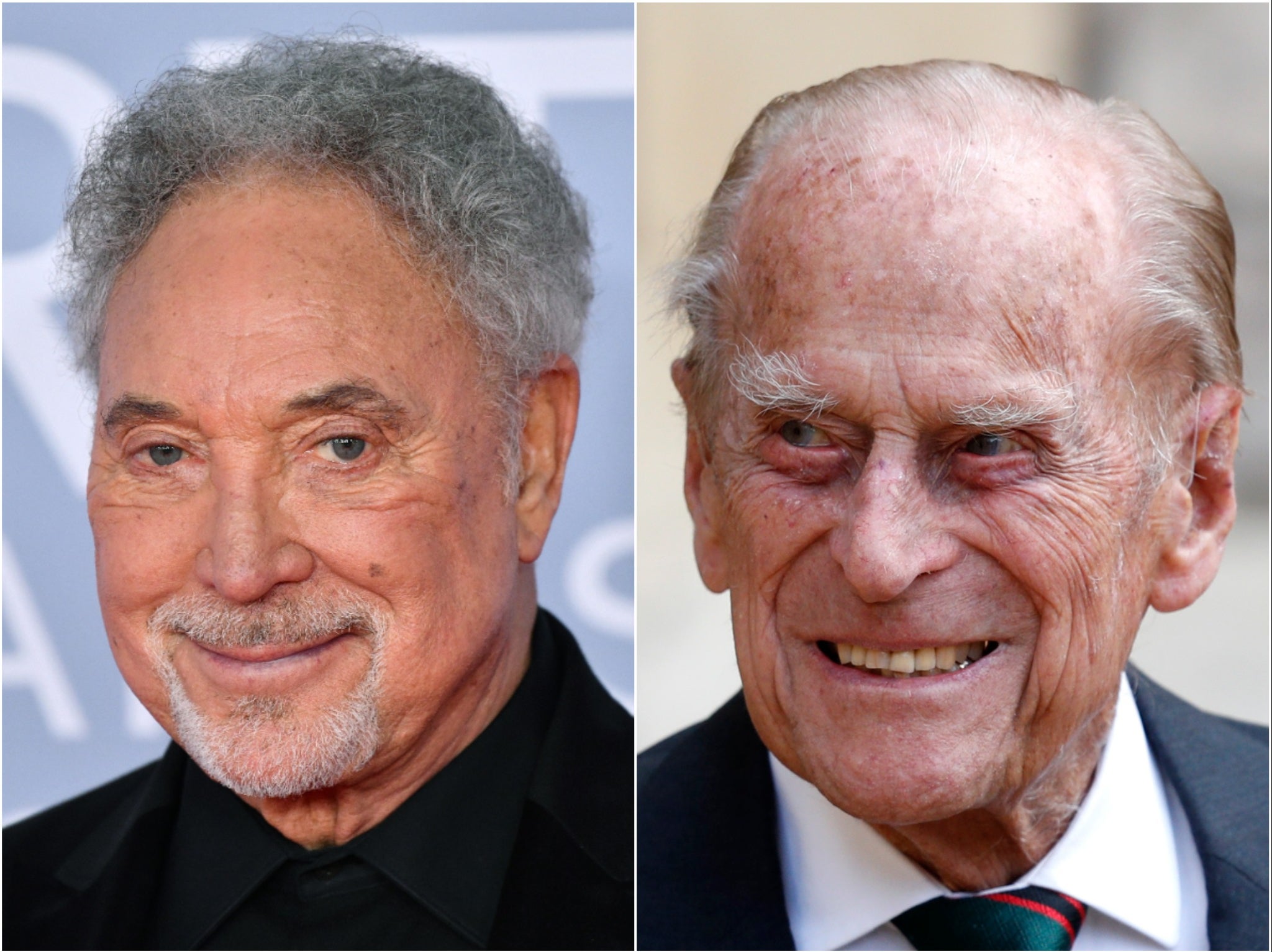 Tom Jones and Prince Philip