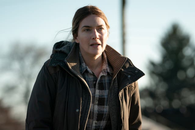<p>Winslet seems to relish the challenge of the accent and the depressing setting</p>