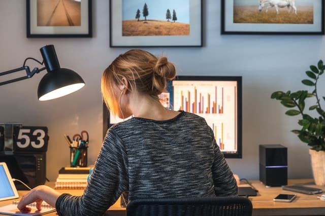 People who mainly worked from home in 2020 worked longer hours and took fewer sick days on average compared to people who never worked from home, said the Office for National Statistics