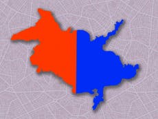 Can you tell the difference between an inkblot and a gerrymandered congressional district? 