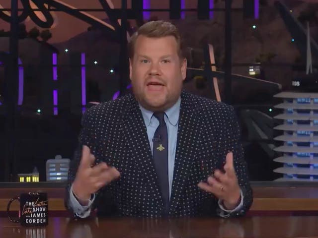 The Late Late Show host James Corden