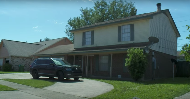 <p>House where gunshots were fired and nine children sustained injuries. [Screen-grab]</p>