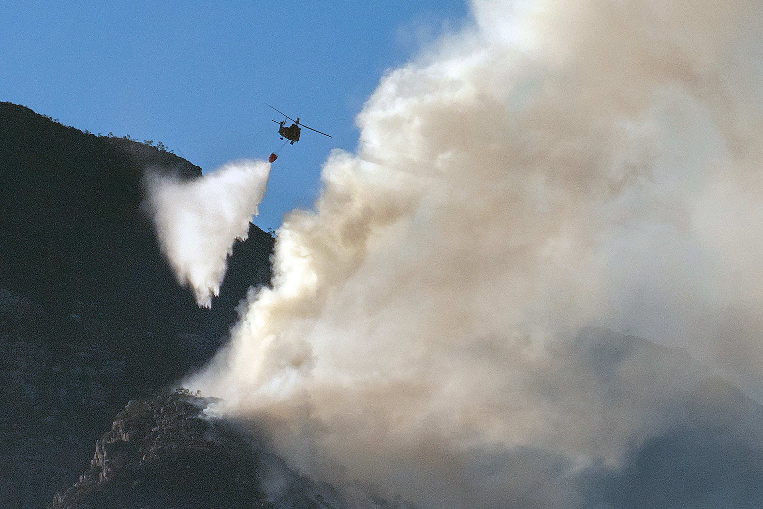 South Africa Cape Town Fire