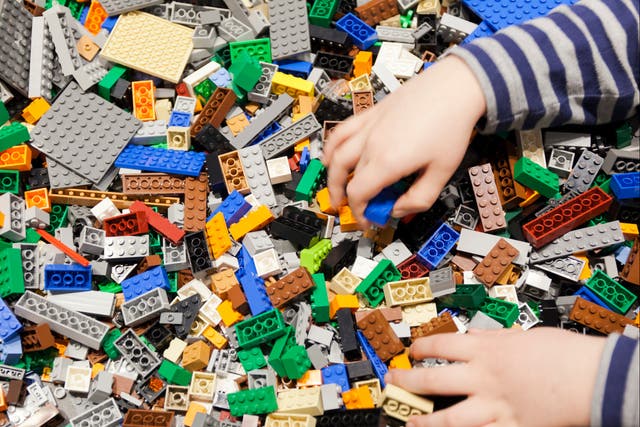 Lego manufactures around 100,000 tonnes of plastic blocks each year