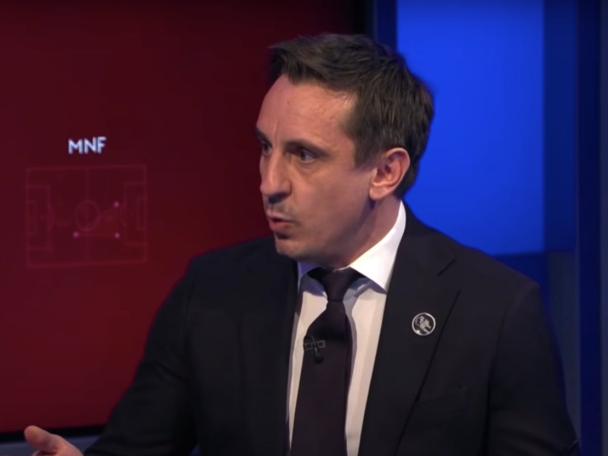 The way Gary Neville signed off Monday Night Football had fans in stitches