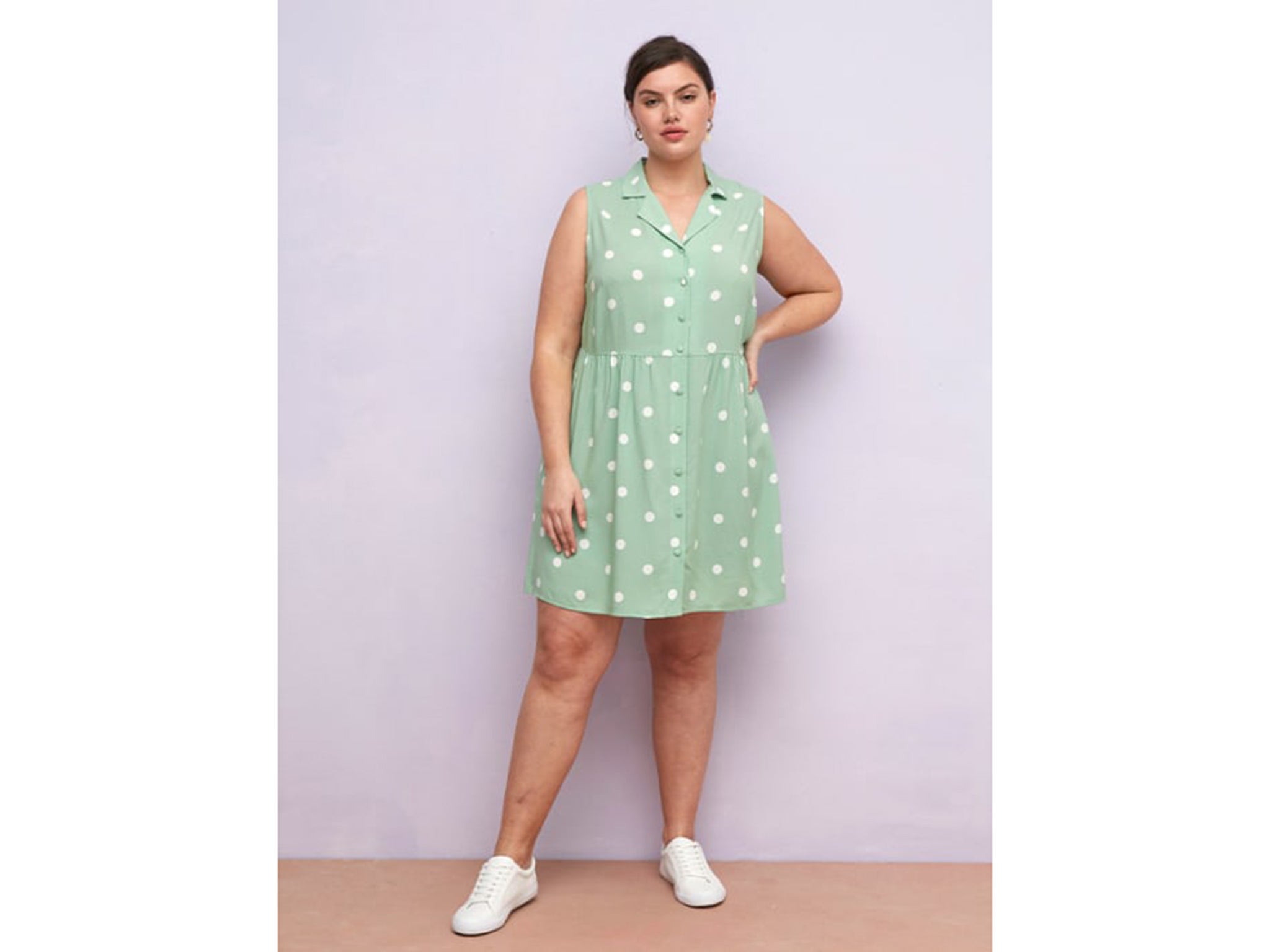 nobodys-child-green-polkda-dot-dress.jpeg