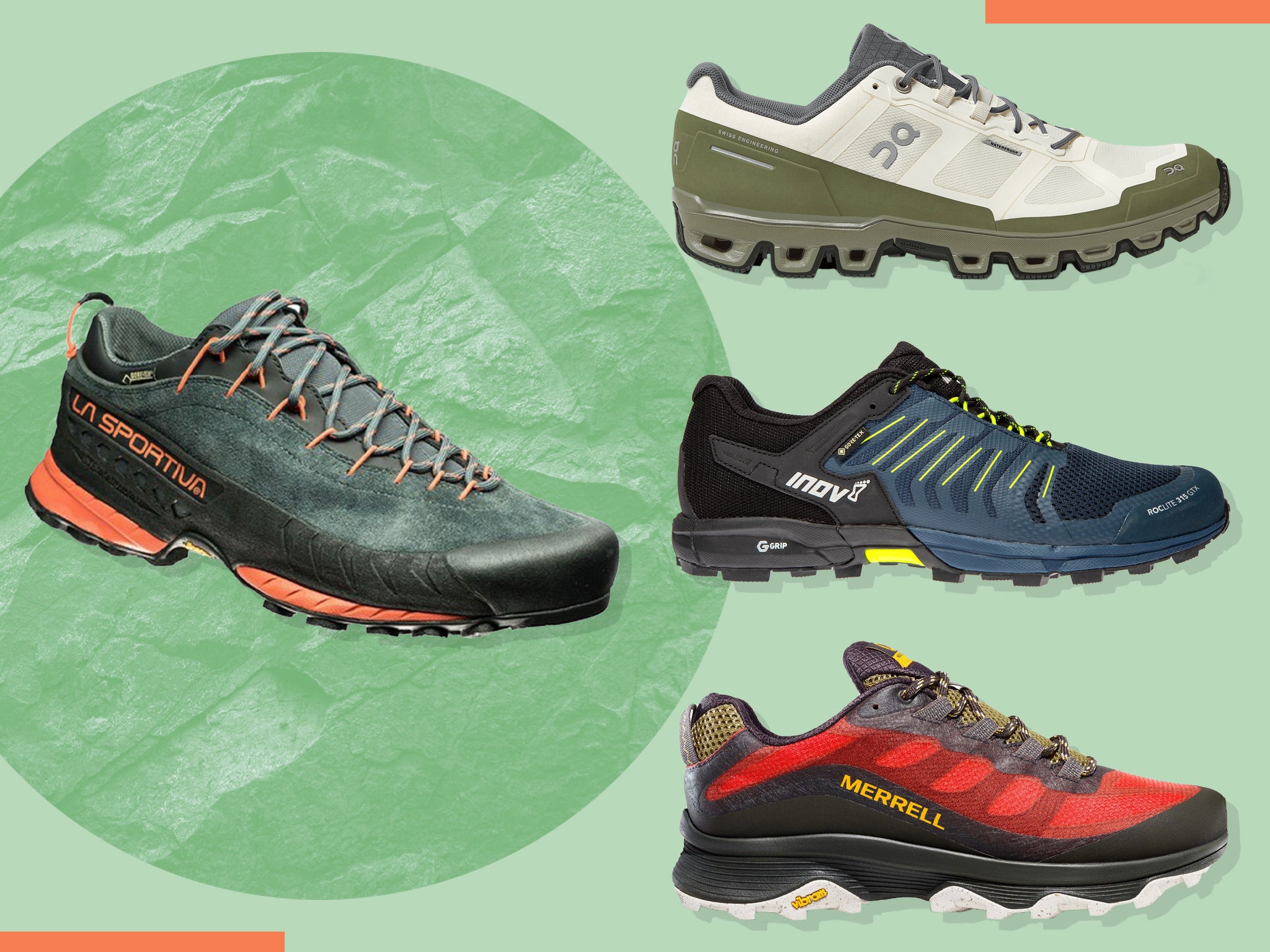 BUY1GET1FREE Men Walk Shoe Boots Style Trainer Hiking Trekking Trail Grip Size 