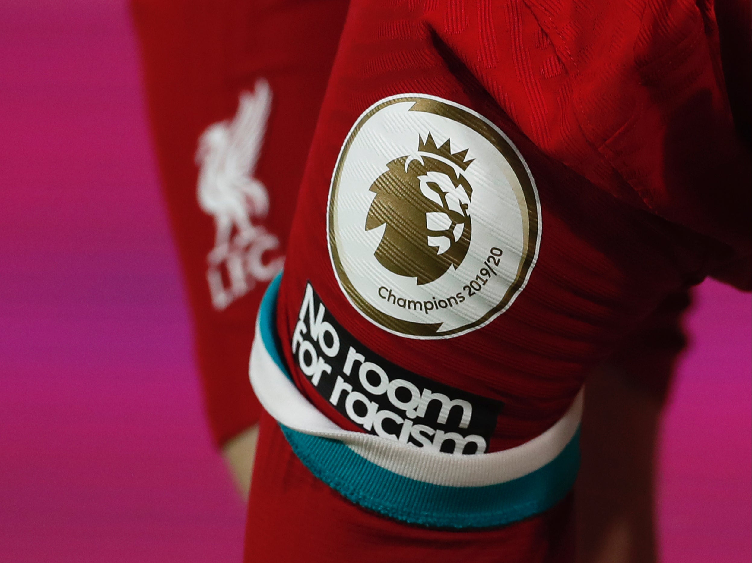 Una vista general del logo de la Premier League