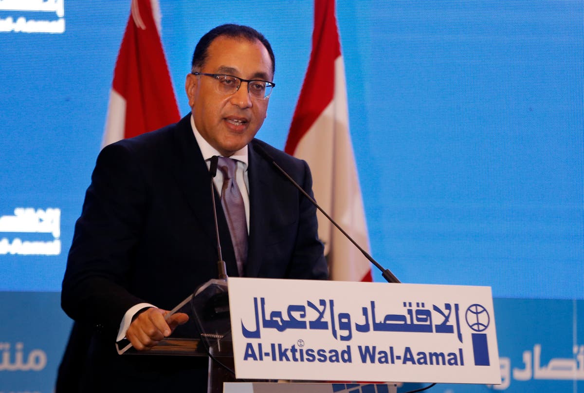 Egypt’s prime minister pauses televised news conference after falling ill