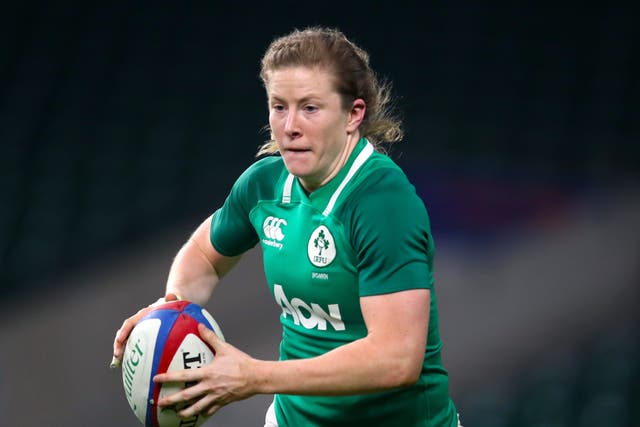 Irish rugby union international Lauren Delany