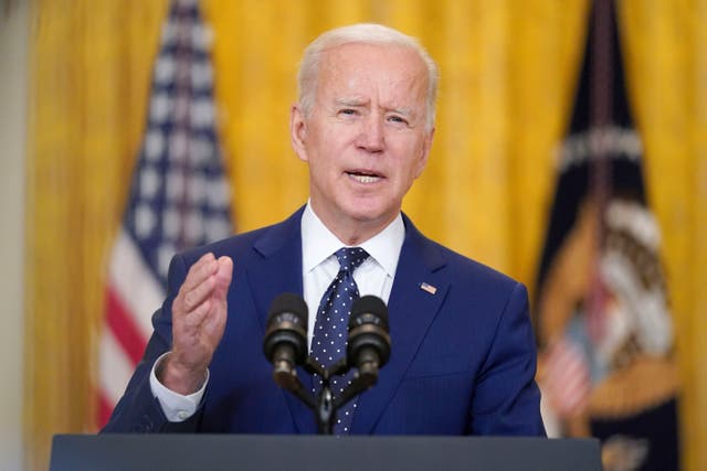 <p>President Biden is expected to set an ambitious emissions reduction target for the US</p>