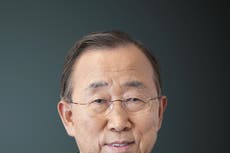 Former UN Secretary-General Ban Ki-moon urges leaders at US climate summit ‘to leave no one behind’