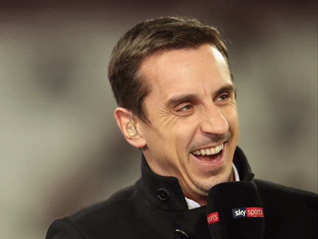 Sky Sports pundit Gary Neville