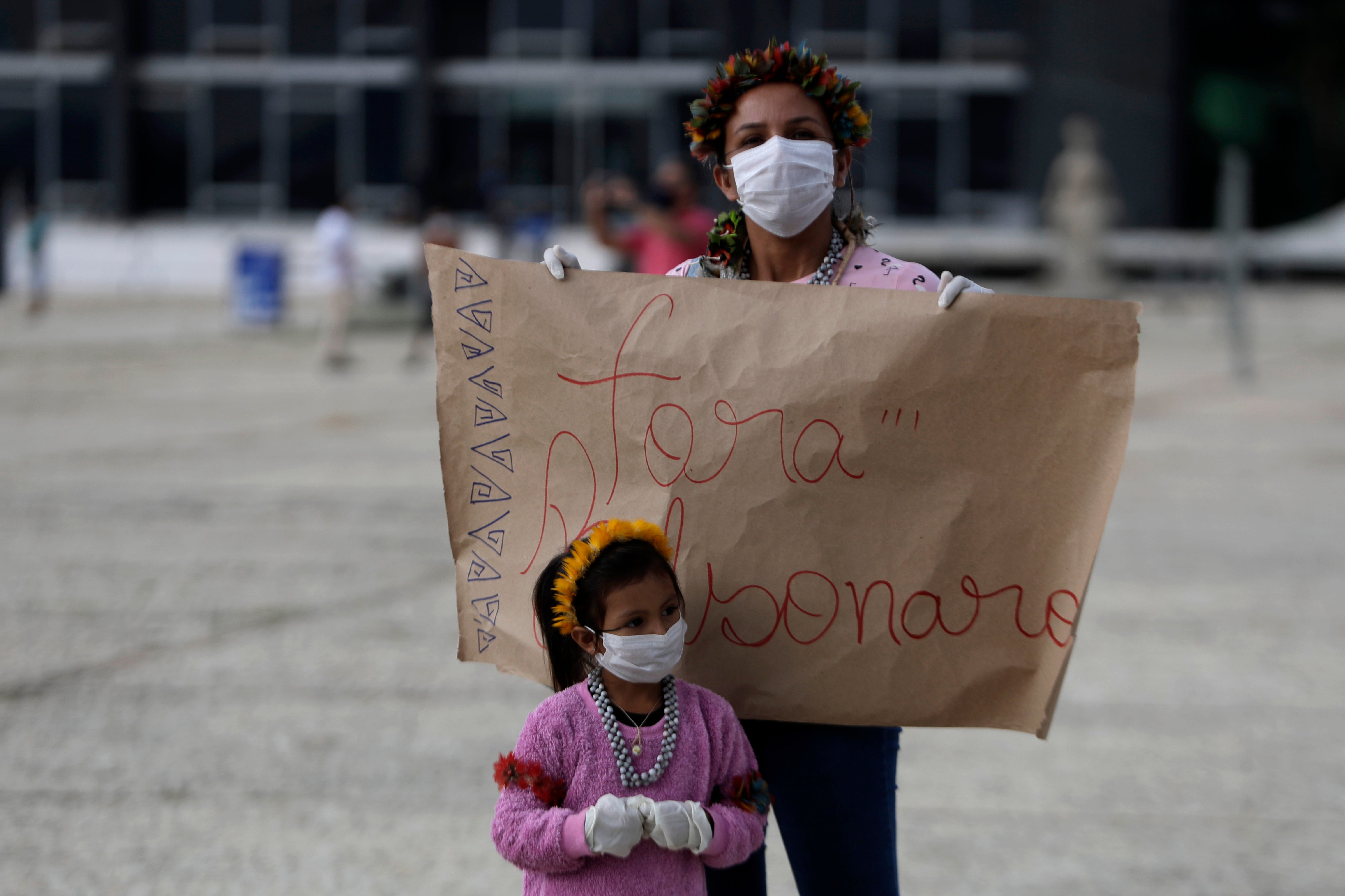 Brazil Indigenous Protest