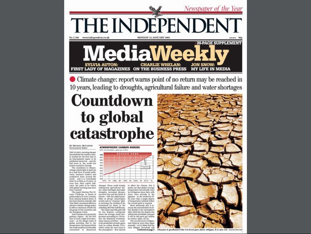 How The Independent Sounded The Alarm Over The Climate Crisis The Independent