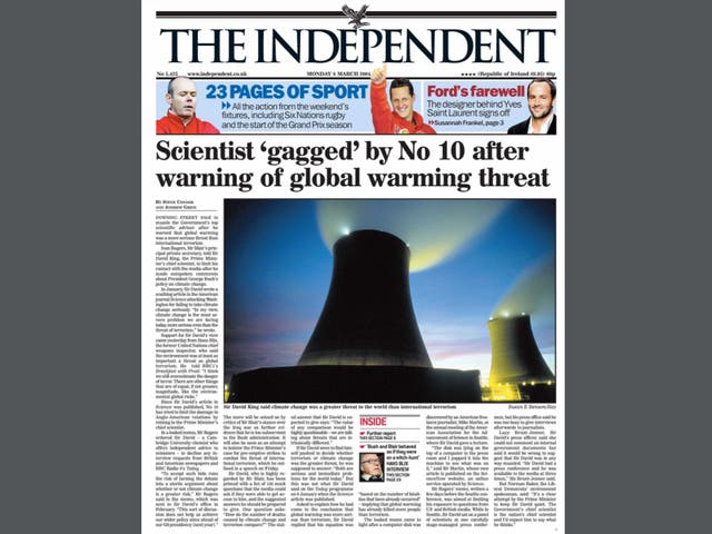 How The Independent Sounded The Alarm Over The Climate Crisis The Independent