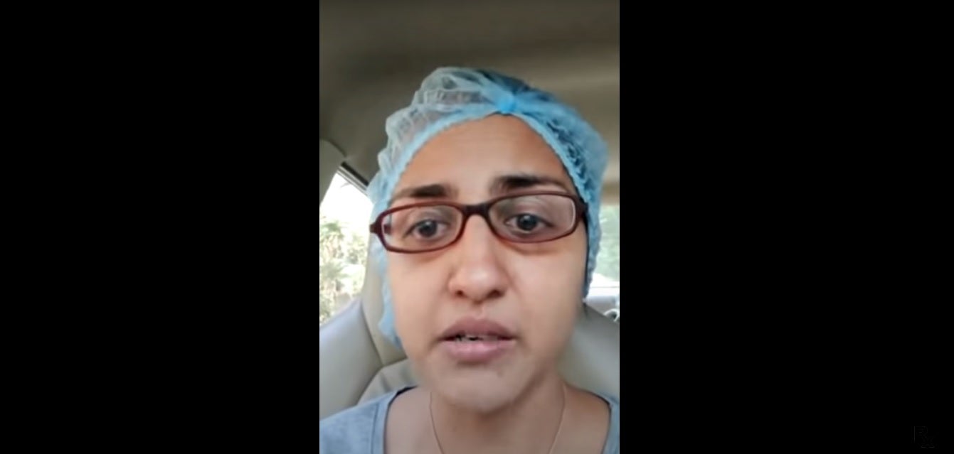 Dr Trupti Gilada makes an emotional appeal to people in a viral video