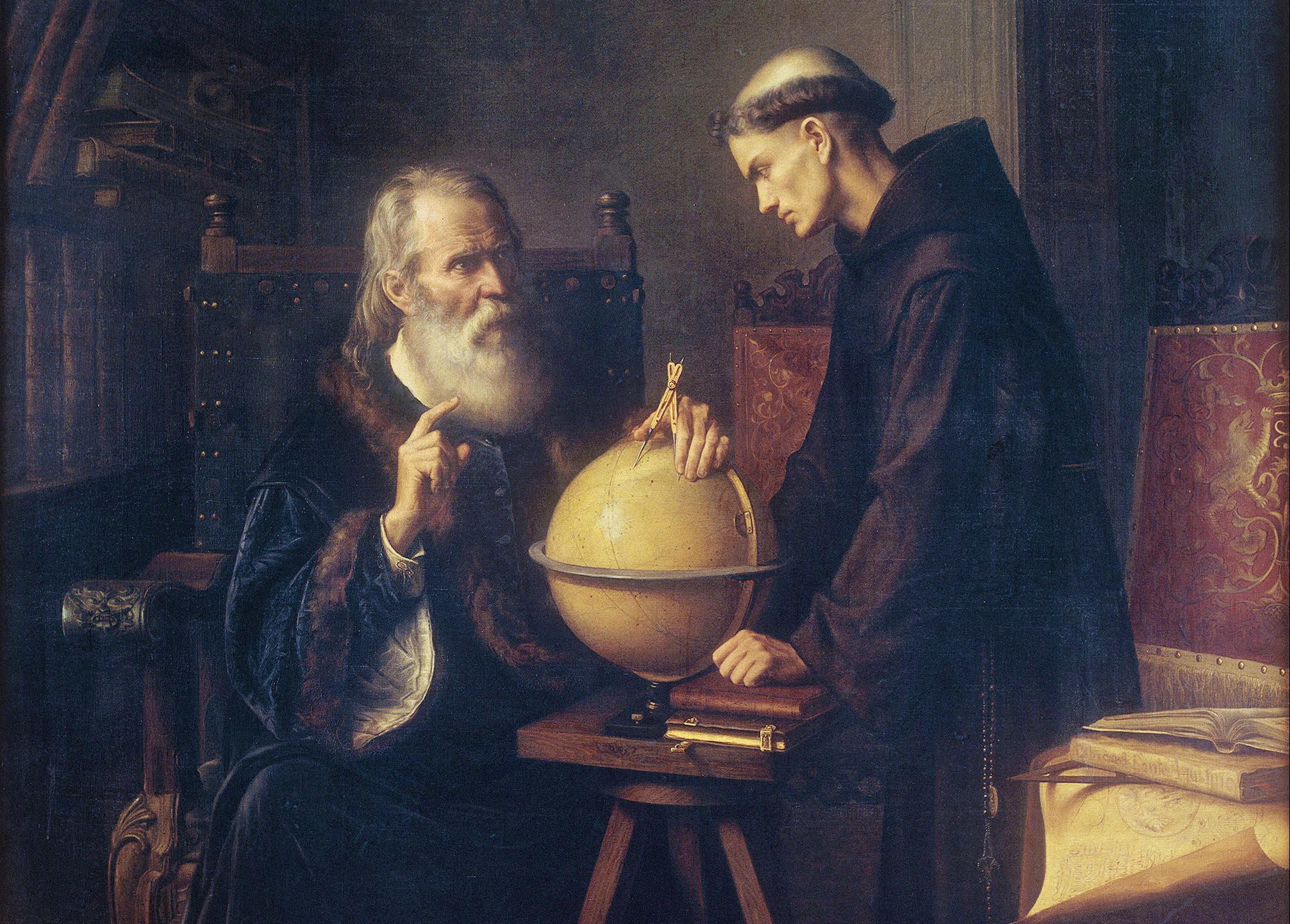 Felix Parra – Galileo Demonstrating the New Astronomical Theories at the University of Padua – Museo Nacional de Arte de Mexico