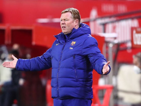 Koeman has attacked football’s authorities as Super League plans continue to crumble