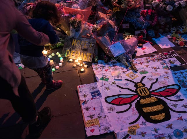 <p>Twenty-two people were killed in the terror attack at Manchester Arena during an Ariana Grande concert in May 2017</p>