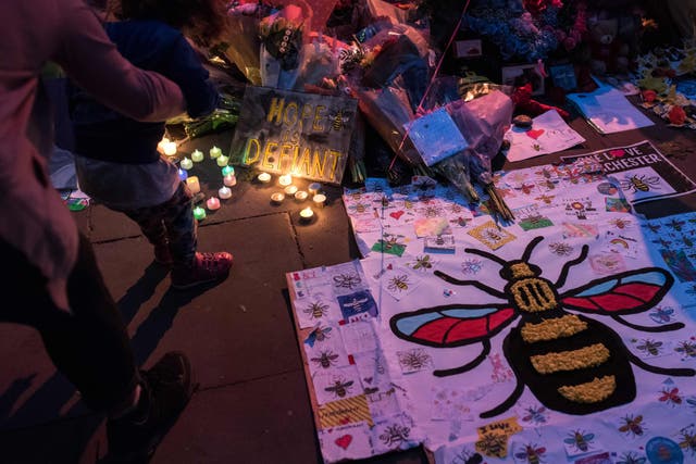 <p>Twenty-two people were killed in the terror attack at Manchester Arena during an Ariana Grande concert in May 2017</p>