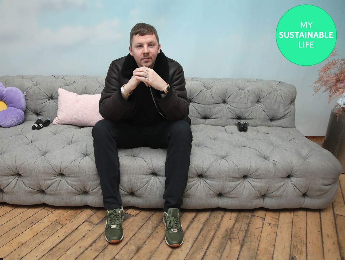 Professor Green on cutting back buying new: ‘I was excessive in previous years’