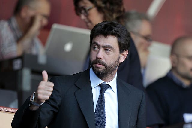 <p>Agnelli’s comments come less than 24 hours after the collapse of the Super League</p>