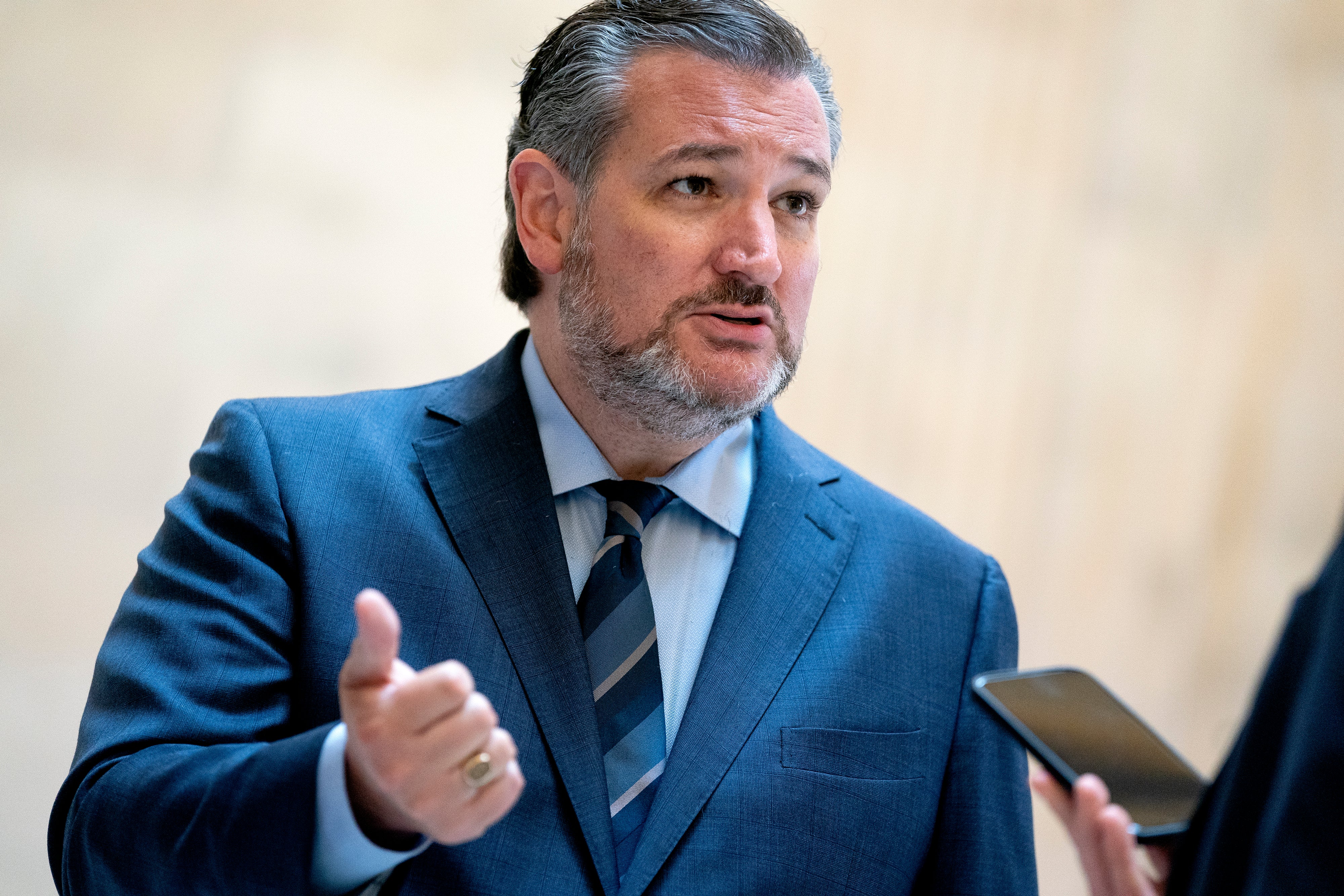 <p>Ted Cruz was criticised after visiting Israel.</p>