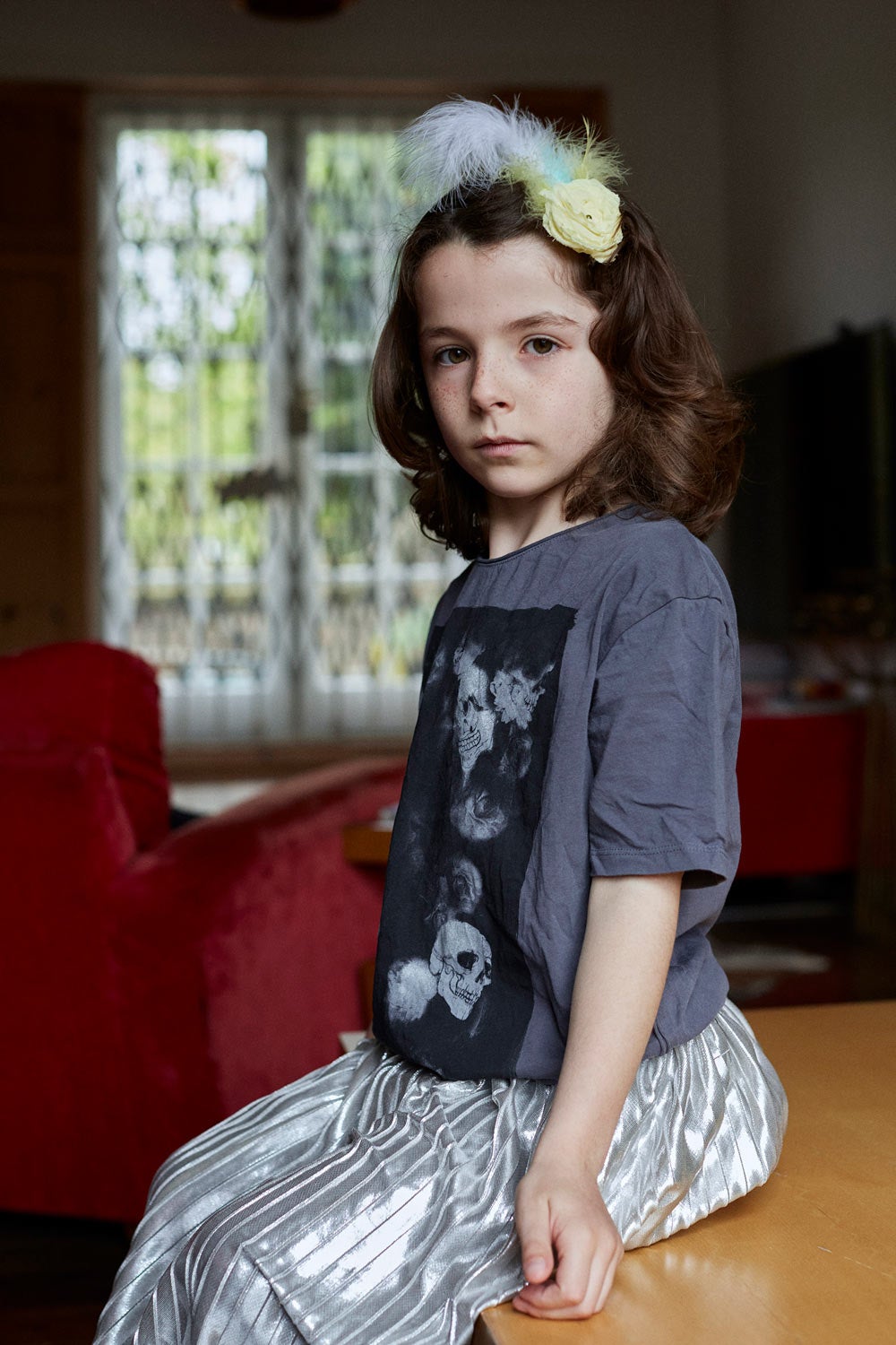 ‘People are always stereotypical to me. Just because I’m a boy they say you can’t like pink, but I love pink. One of the first times I wore a skirt, my mum bought me a tutu. I looked in the mirror and I loved it. It makes me feel happy when I’m glamorous.’