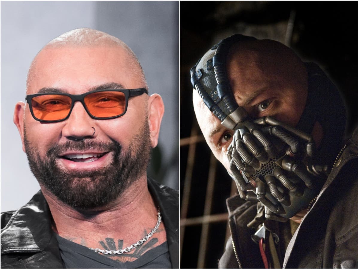 Dave Bautista describes failed pitch to play Batman villain Bane: 'They had  a giggle and showed me the exit' | The Independent