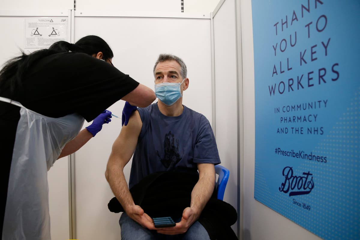 Covid vaccine: More than half UK population has now had first jab