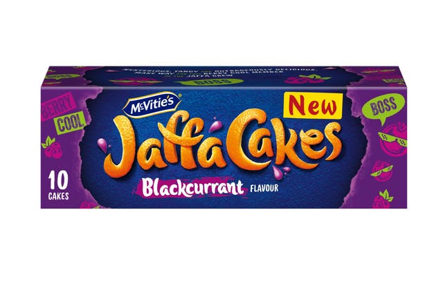 The new Blackcurrent Jaffa Cakes set to hit supermarket shelves