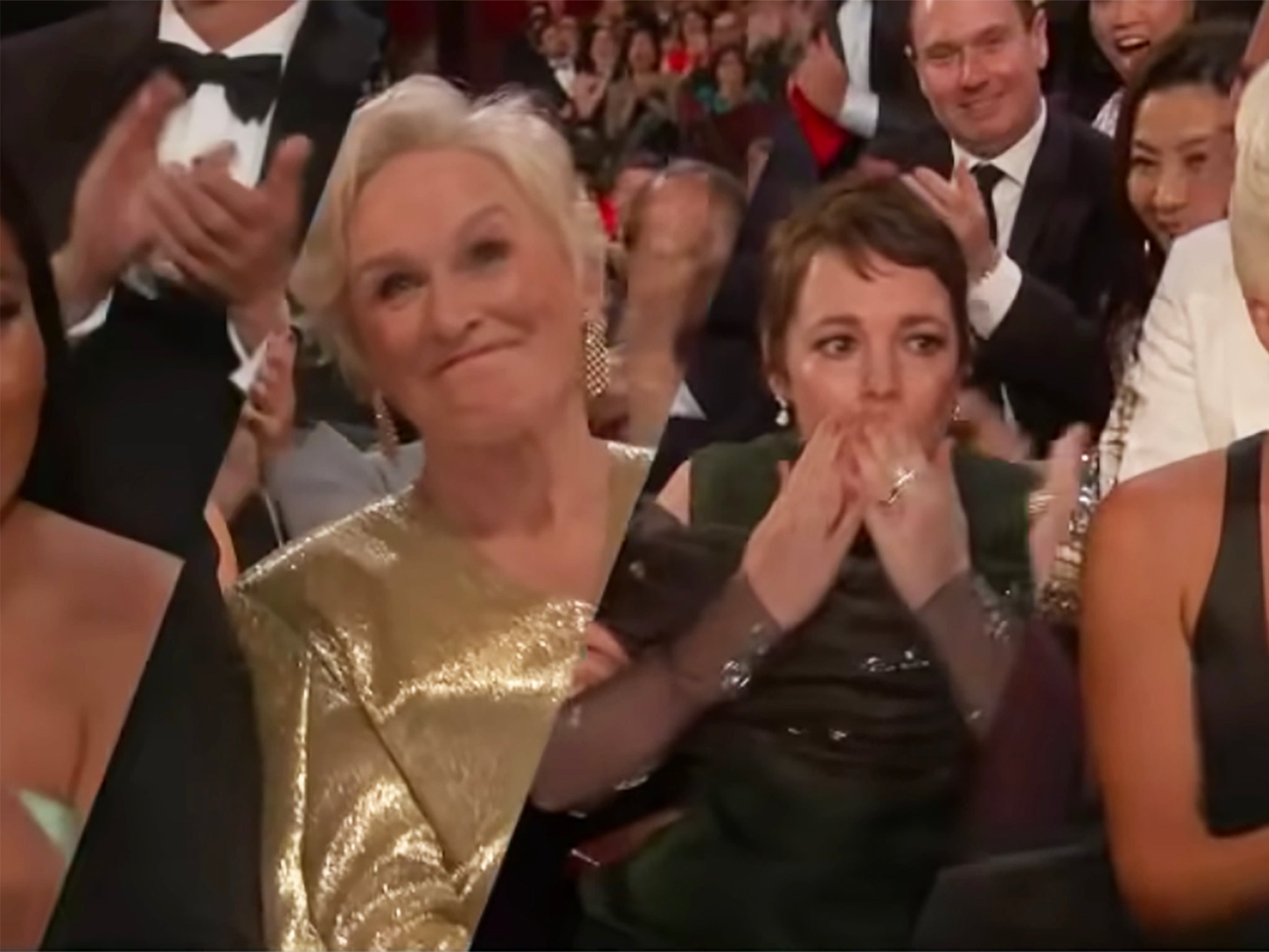 Glenn Close loses to Olivia Colman at the 2019 Oscars