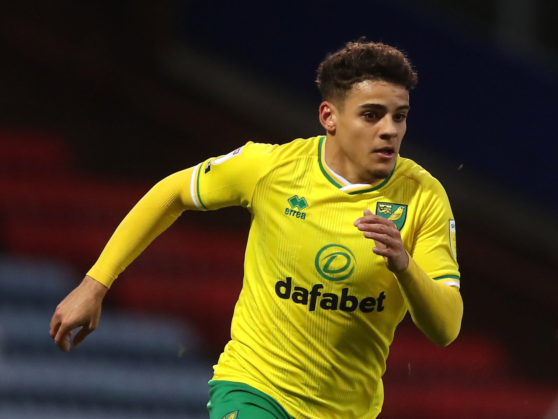 Norwich defender Max Aarons