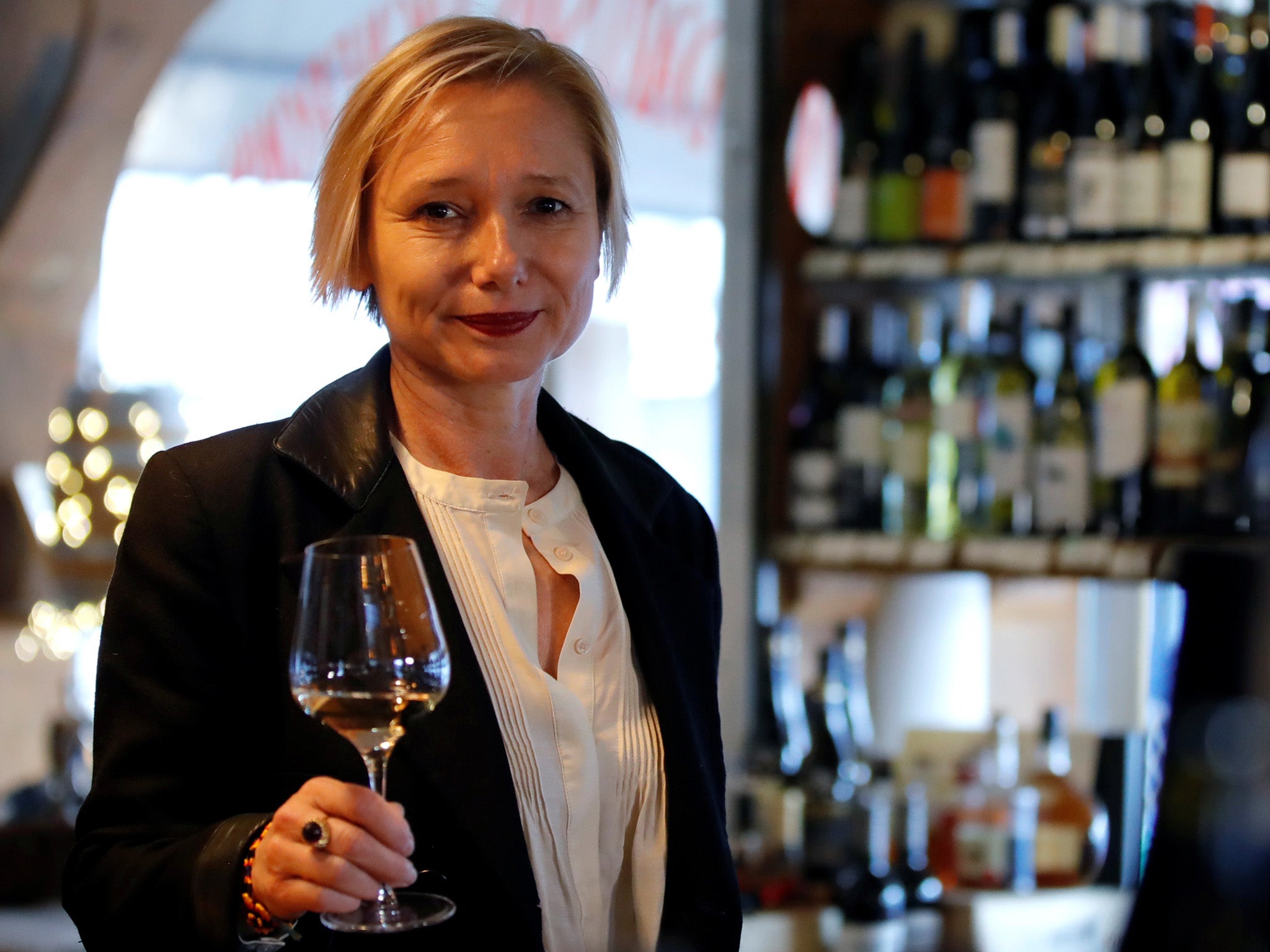 On the nose: French oenologist Sophie Pallas lost her sense of taste and smell after been infected with the coronavirus