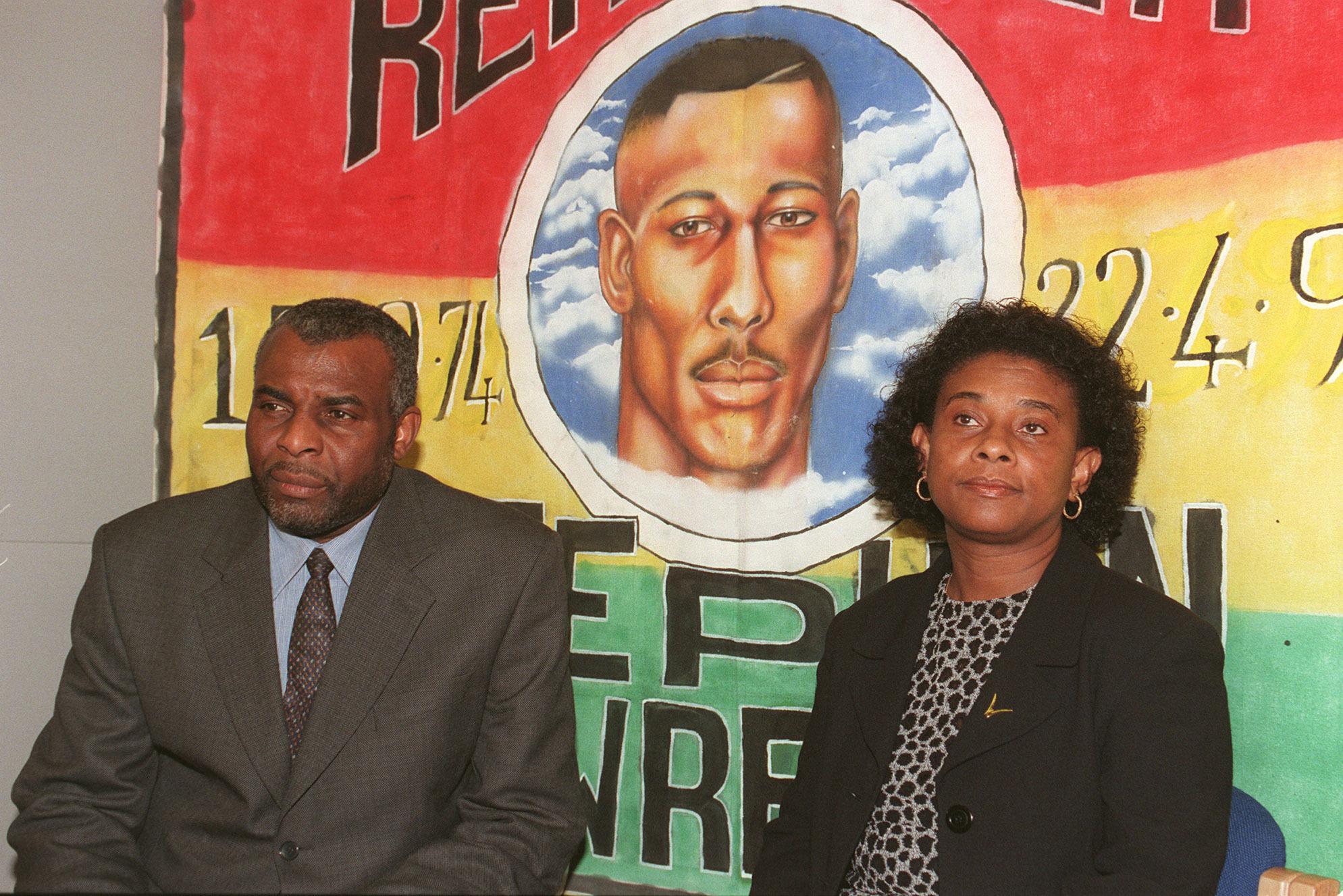 Stephen Lawrence’s parents, Neville and Doreen