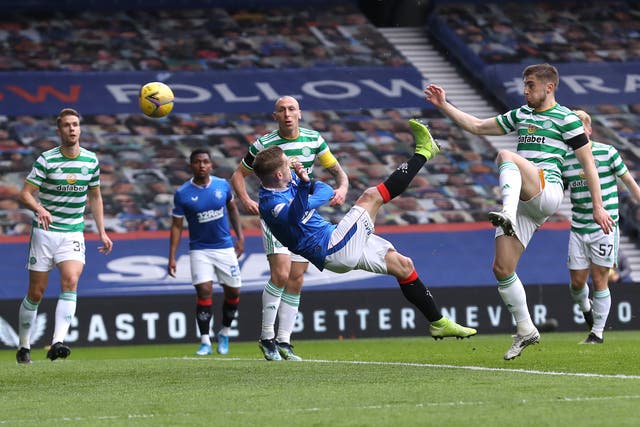 <p>Rangers won the Scottish Premiership title this season for the first time since 2011</p>