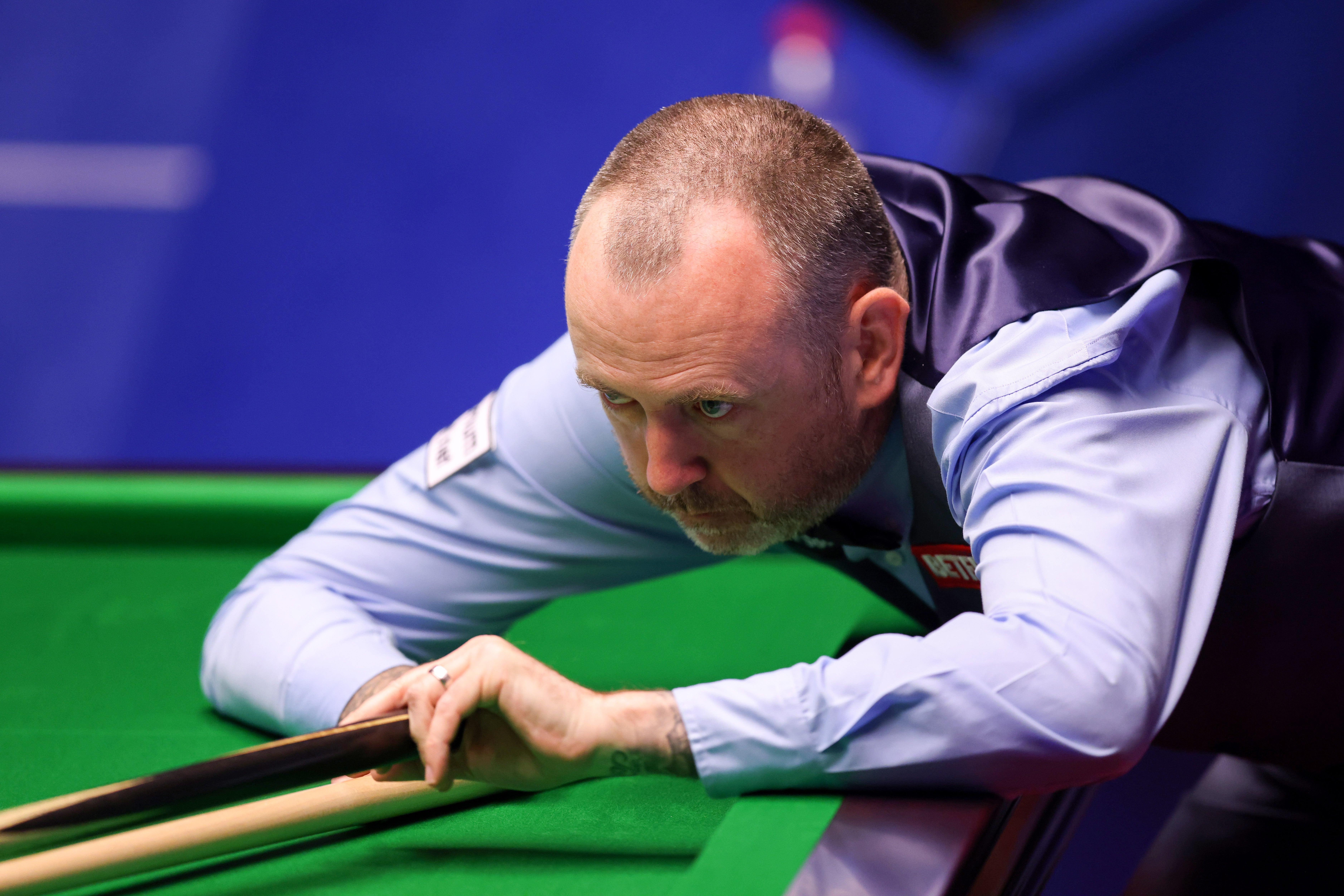 Mark Williams advanced to the second round on Wednesday