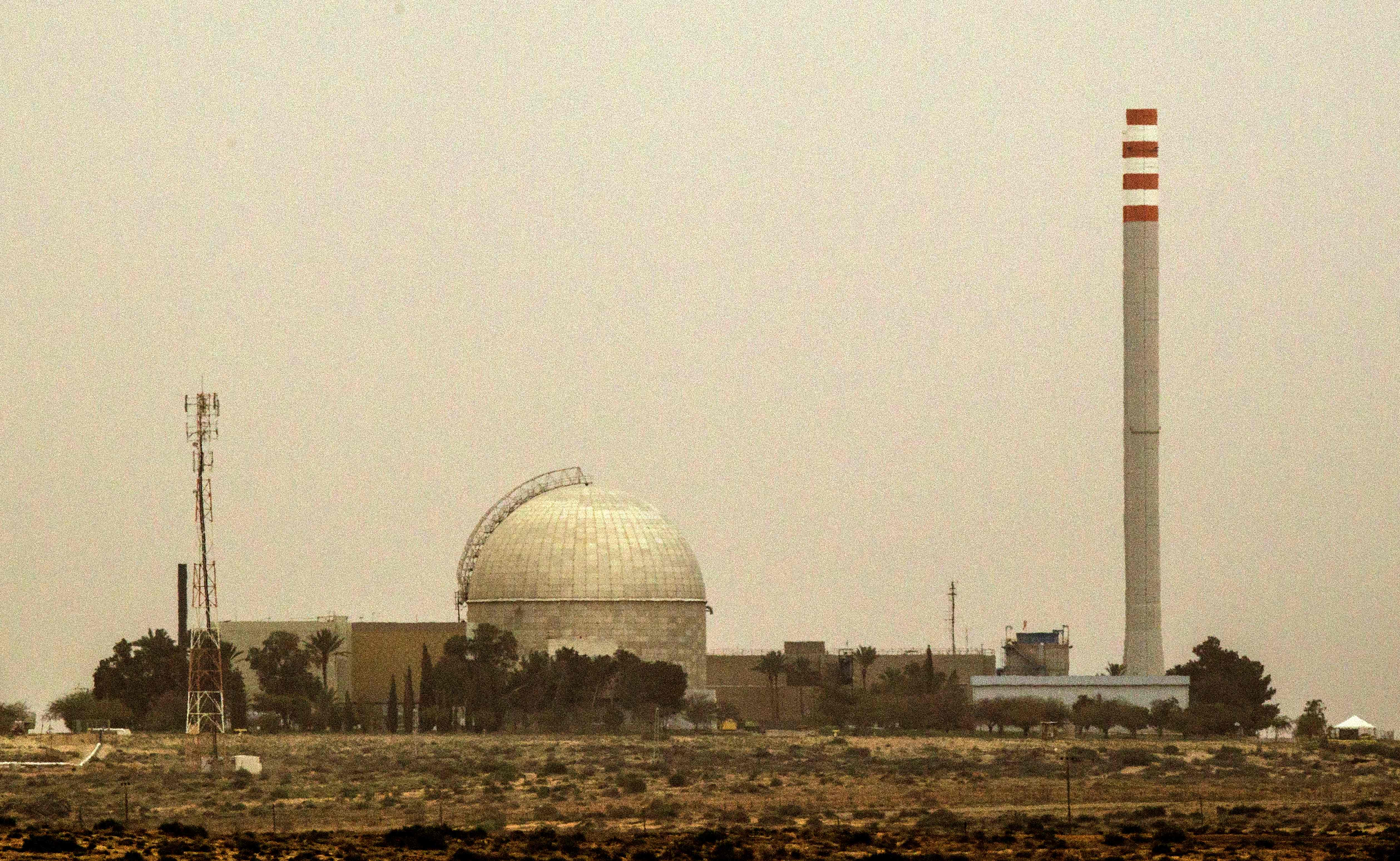 The missile came within 20 miles of the Dimona nuclear reactor in the southern Israeli Negev desert